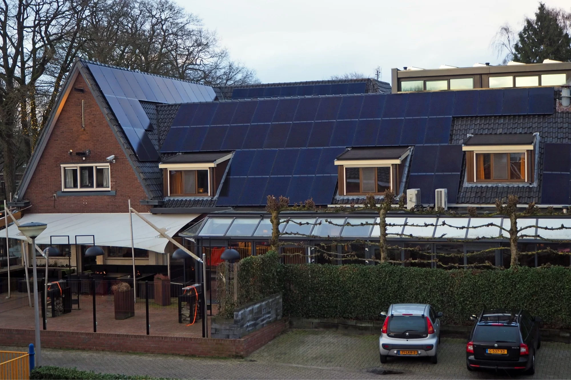 Abdij de Westerburcht zonnepanelen duurzaam Drenthe
